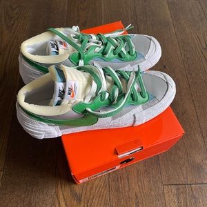 Nike Blazer Low Sacai / green size 11.5 no box